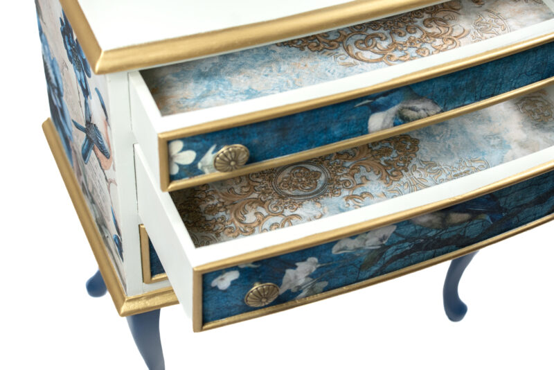 Designová komoda "Bluebird Blossom" - Image 4