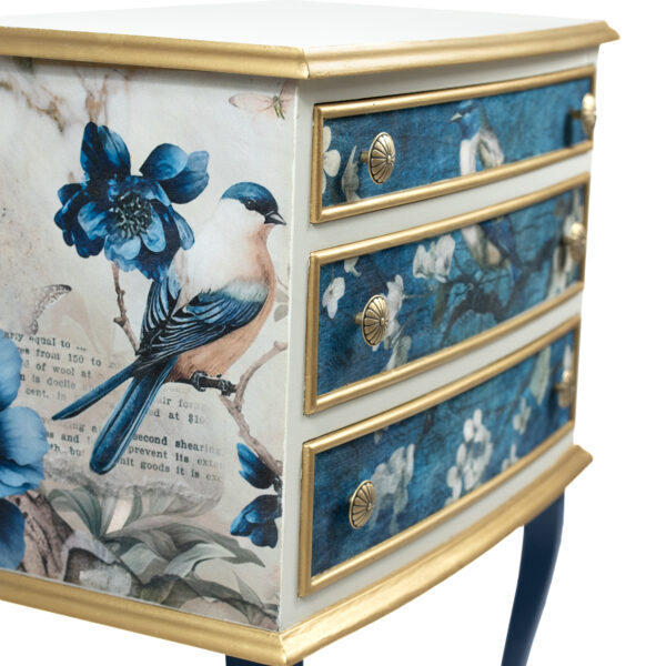 Designová komoda "Bluebird Blossom"