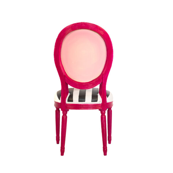Designová Židle - Diva v růžové