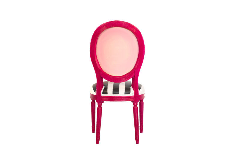 Designová Židle - Diva v růžové