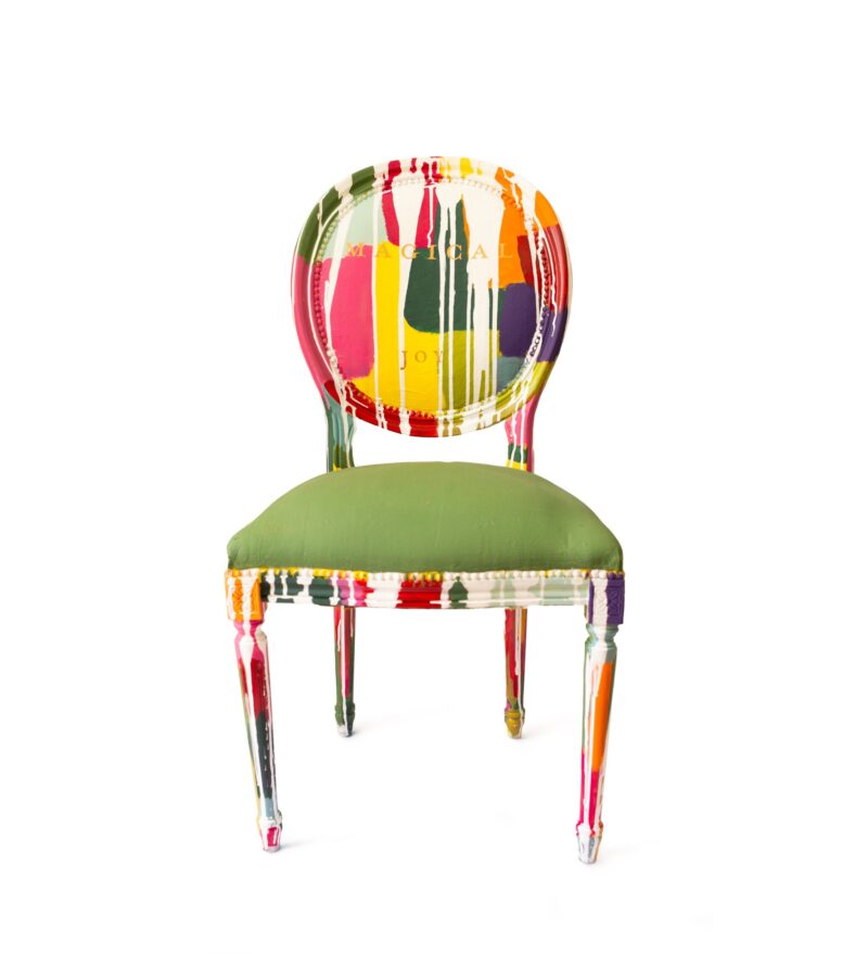 Nespoutaná Joy -autorská designová židle
