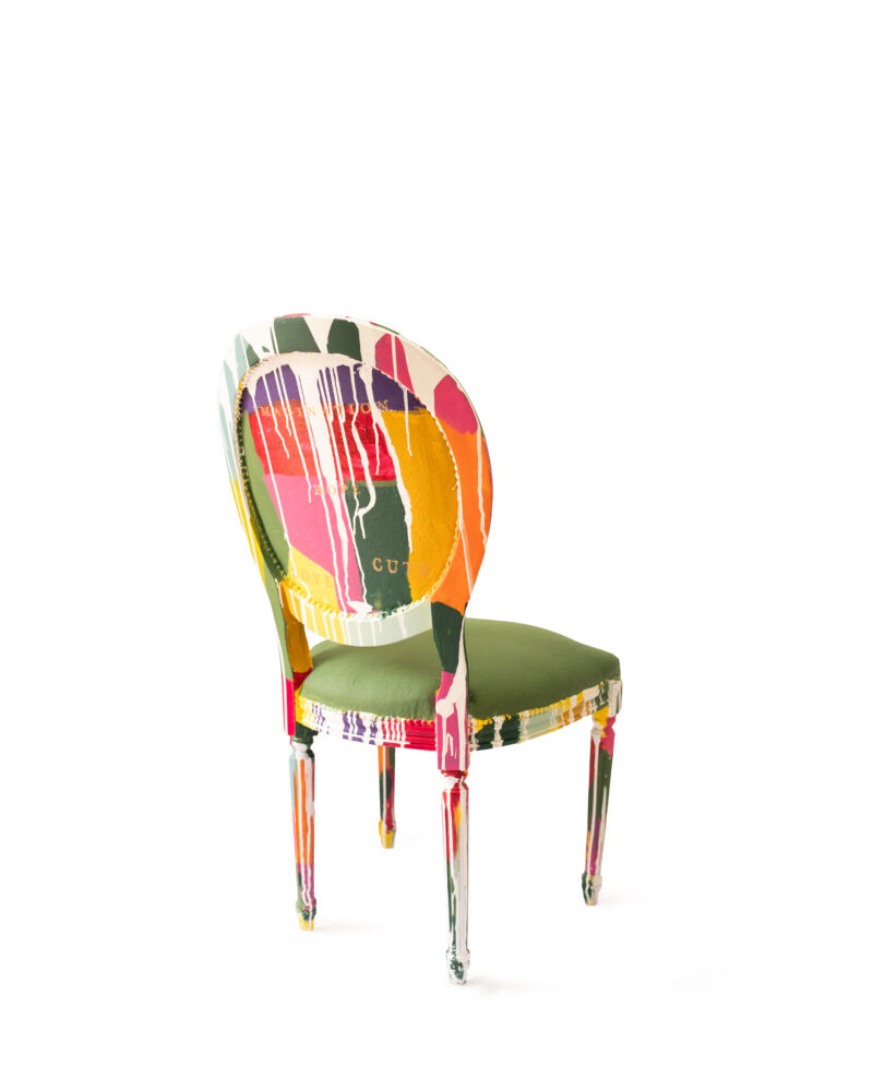 Nespoutaná Joy -autorská designová židle
