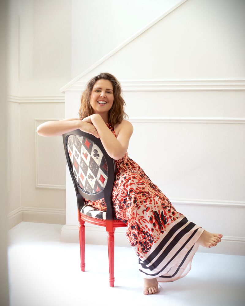 Designová židle Poker Queen