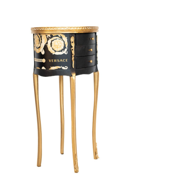 Luxusní designový stolek ve stylu Versace