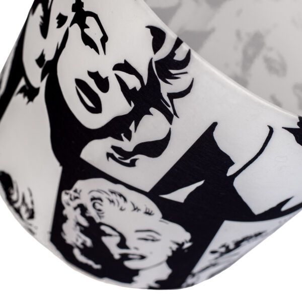 Designové stínidlo na lampu s motivem Marilyn Monroe