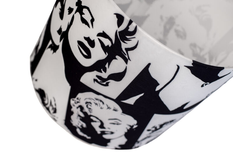 Designové stínidlo na lampu s motivem Marilyn Monroe