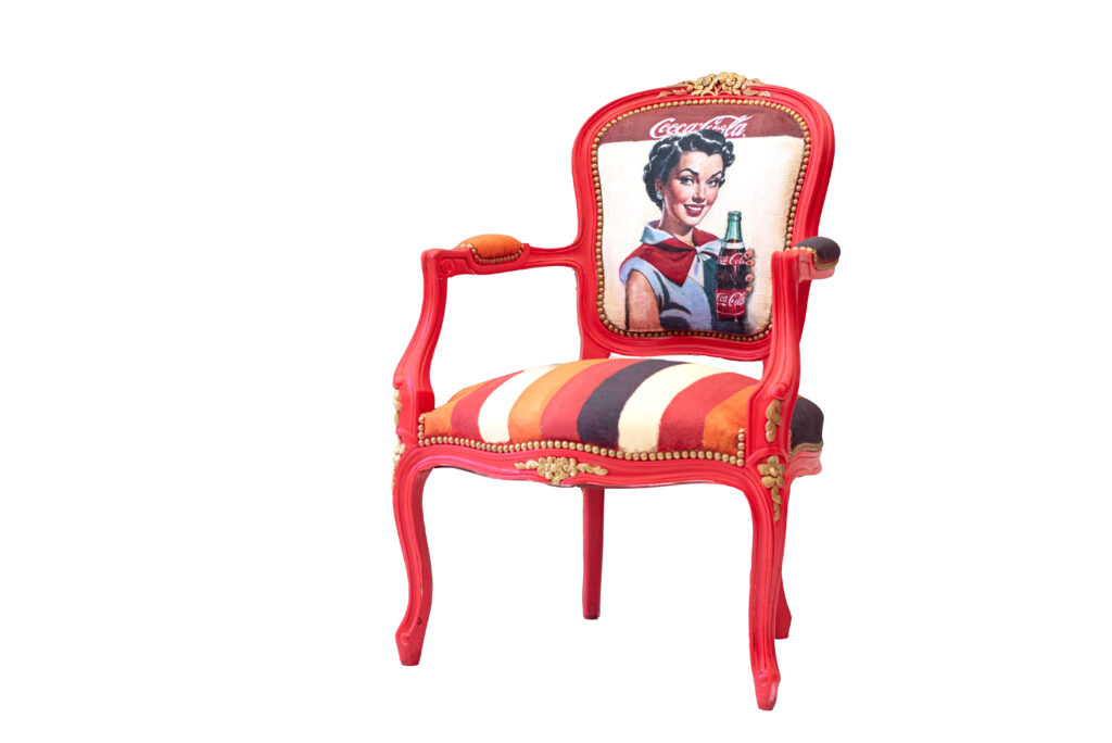 Designové retro křeslo