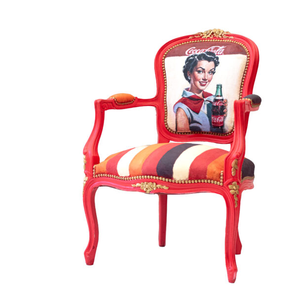Designové retro křeslo