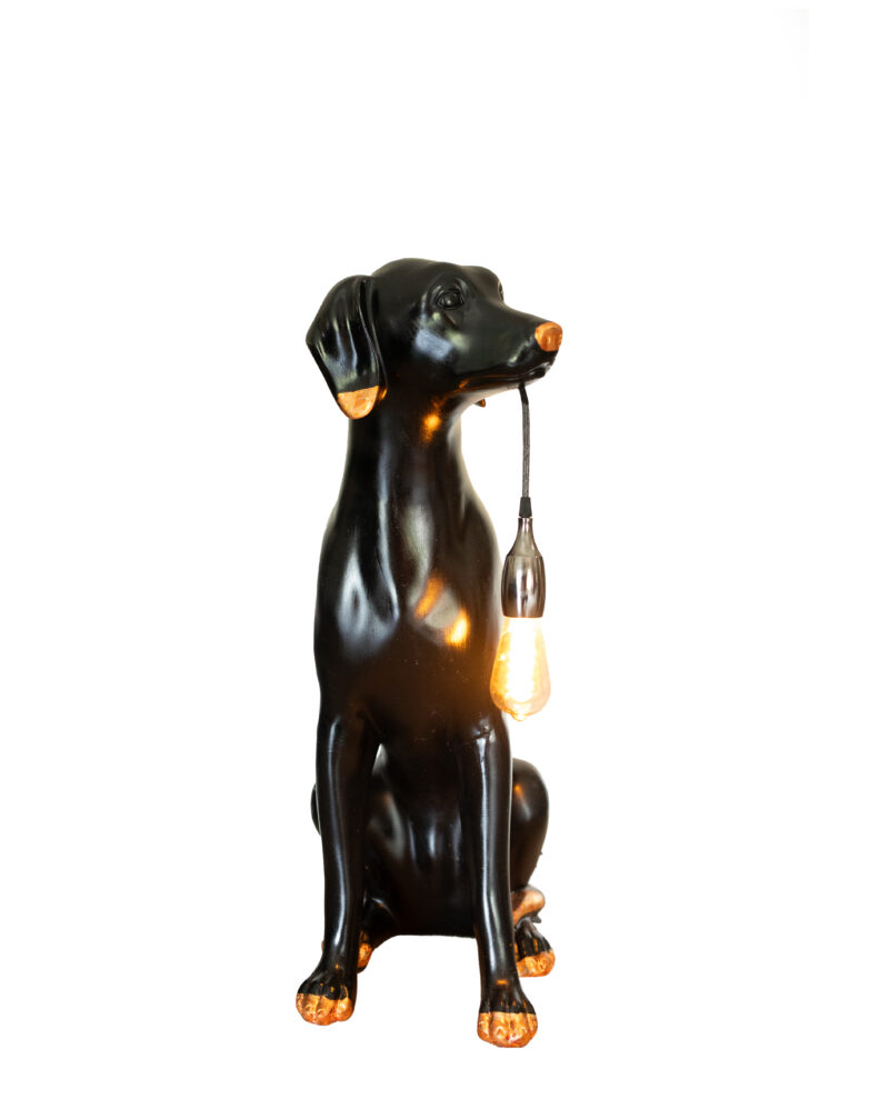 Lampa Dog – designová socha v životní velikosti - Image 2